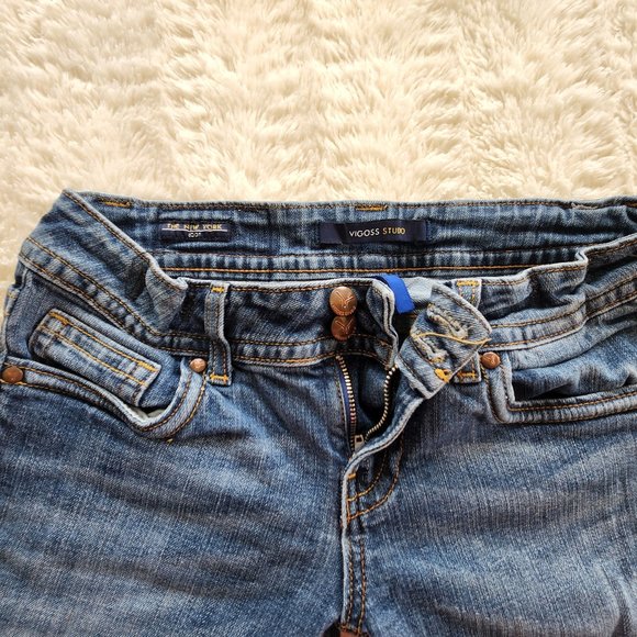 SIZE 29 7/8 *Vigoss Studio Jeans Boot Cut, Flap Pocket - Picture 5 of 13
